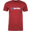 Kiteboarding.com Bumper Style T-Shirt - Cardinal Red Discounts Apply ! -Glide Master 2023 kb bumper cardinal