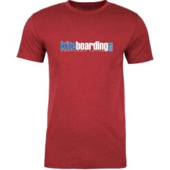 Kiteboarding.com Bumper Style T-Shirt - Cardinal Red Discounts Apply !