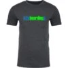 Kiteboarding.com Bumper Style T-Shirt - Charcoal Discounts Apply ! -Glide Master 2023 kb bumper charcoal
