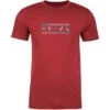 Kiteboarding - I've Done The Math T-Shirt - Cardinal Red Discounts Apply ! -Glide Master 2023 kb math cardinal