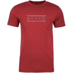 Wingboarding - I've Done The Math T-Shirt - Cardinal Red Discounts Apply !