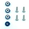 Crazyfly Hexa Binding Screws And Washers - Blue (set Of 4) Discounts Apply ! -Glide Master crazyfly hexa screws and washers blue 1