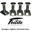 Foilite - M6 Titanium Hydrofoil Hardware Set - 4 Track Nuts And 4 M6 Screws Discounts Apply ! -Glide Master foilite titanium m6 screw track nut set 1