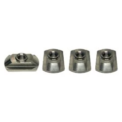 Foilite - M6 Titanium Hydrofoil Hardware Set - 4 Track Nuts And 4 M6 Screws Discounts Apply ! -Glide Master foilite titanium m6 screw track nut set 5
