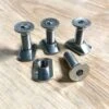 M8 Hydrofoil Stainless Steel Track Nuts(4) And M8 X 25mm Mounting Screws(4) Discounts Apply ! 2 M8 Hydrofoil Stainless Steel Track Nuts(4) And M8 X 25mm Mounting Screws(4) Discounts Apply ! -Glide Master foilmount m8 stainless track nut screw set 1