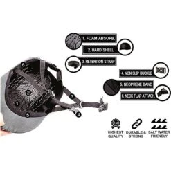 Surf And Foil Impact Hat - 20% Off Holiday Sale Discounts Apply ! -Glide Master vebodi 2023 surf impact hat 4