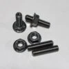 PKS - M6 Studs(4) With Flanged Nuts(4) For Hydrofoil Mounting Discounts Apply ! 1 PKS - M6 Studs(4) With Flanged Nuts(4) For Hydrofoil Mounting Discounts Apply ! -Glide Master wizardhat pks m6 studs flanged nuts 1